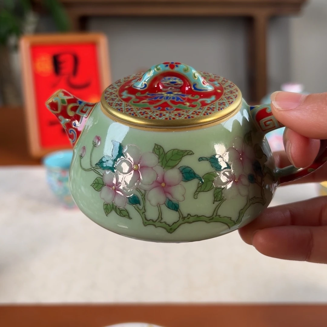 t**a纯手工手绘 高端茶器