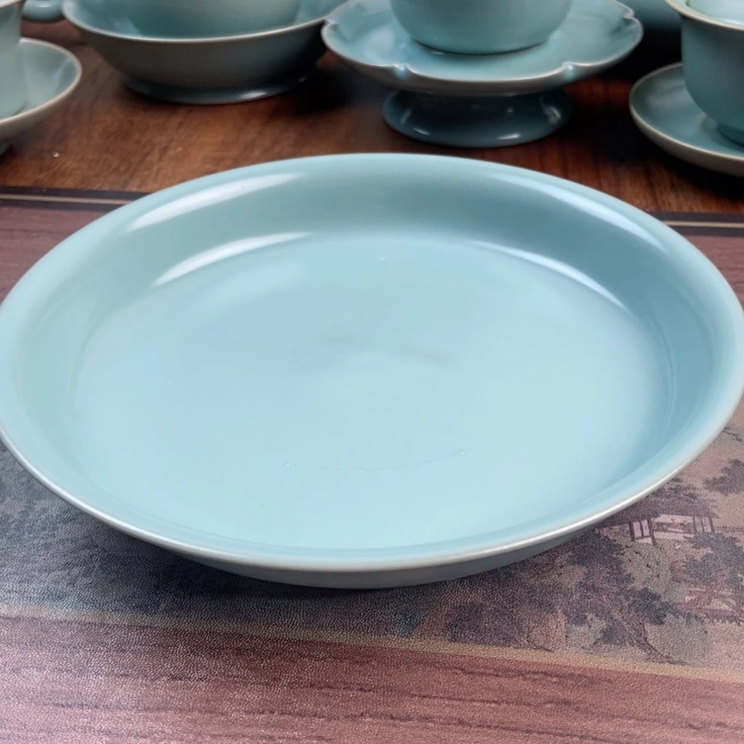 摆件原产地原矿汝瓷～茶器