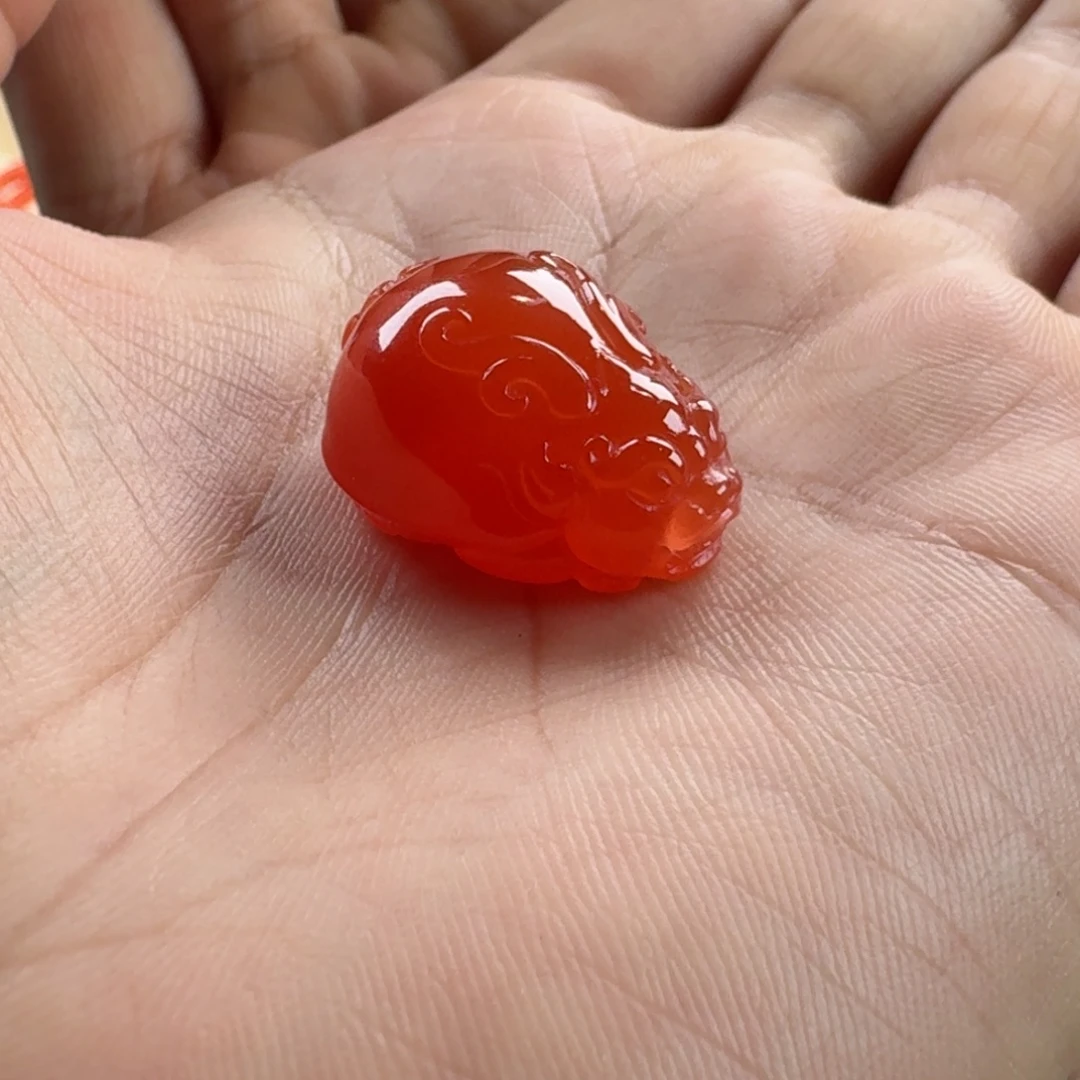 南红玛瑙未镶嵌龙龟