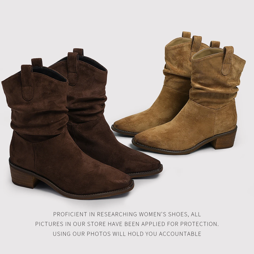 2025露丝同款马丁靴女短靴厚底新款初秋季棕色英伦风复古堆堆靴