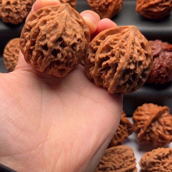 文玩核桃把件通天纹42