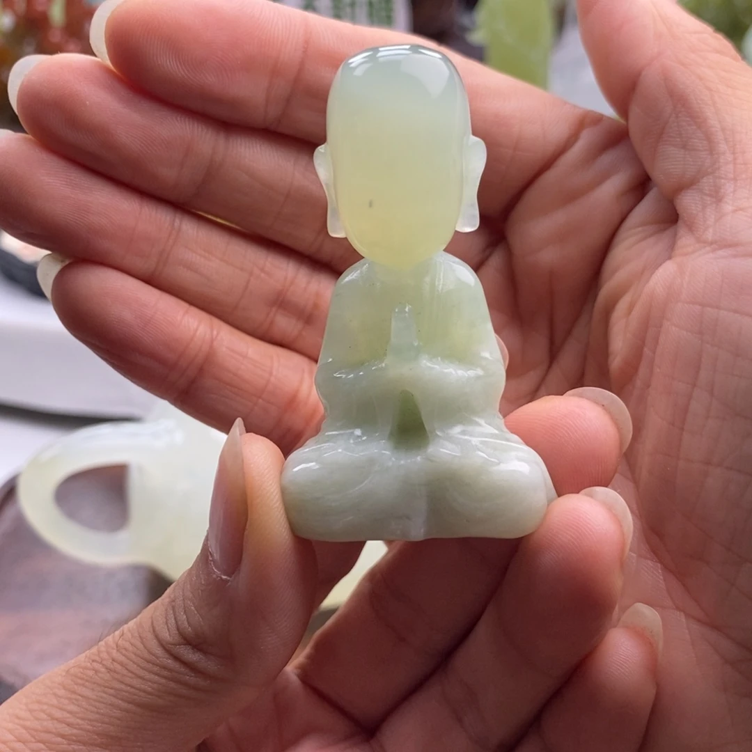 未镶嵌岫玉四大名玉摆件