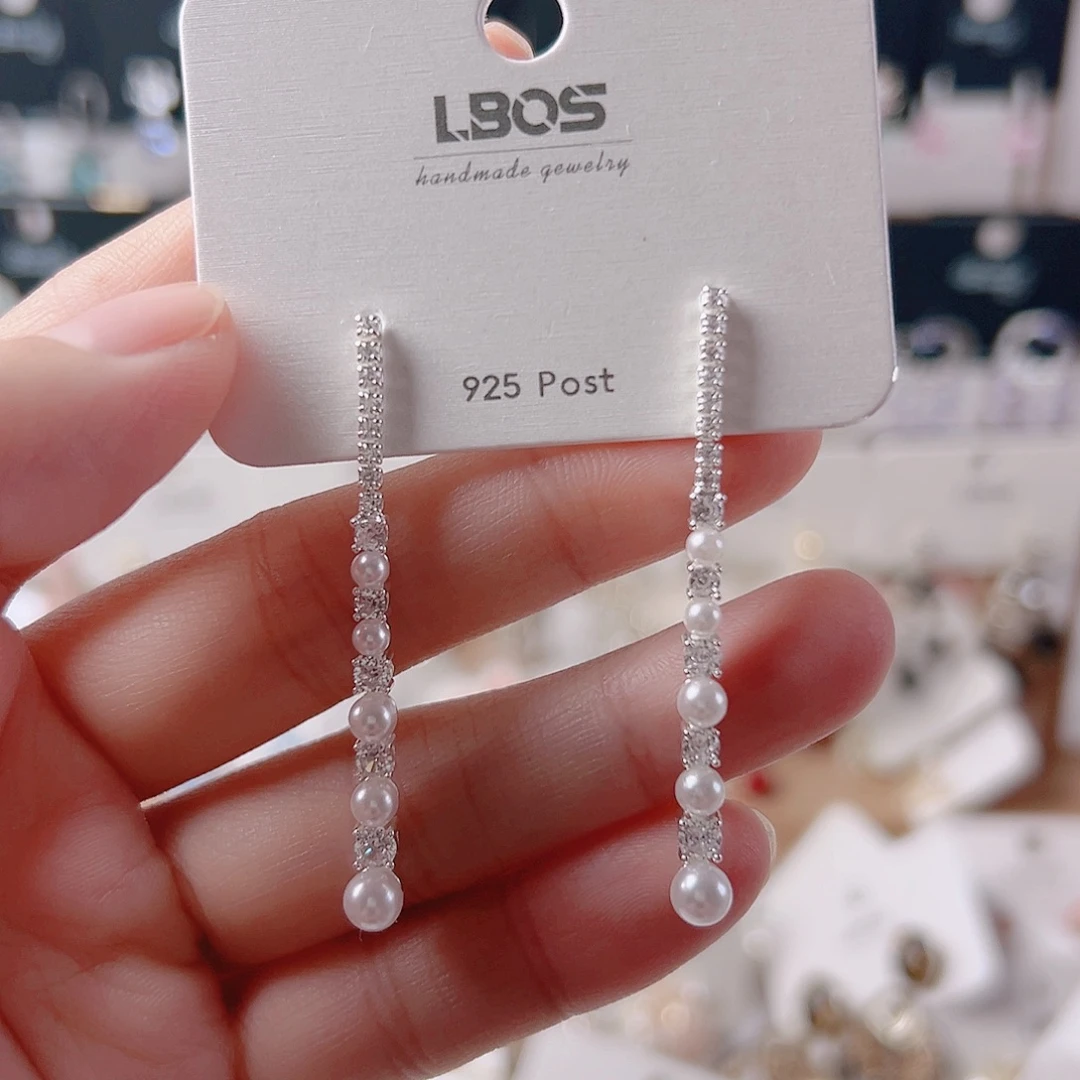 锆石纯铜合金耳环的