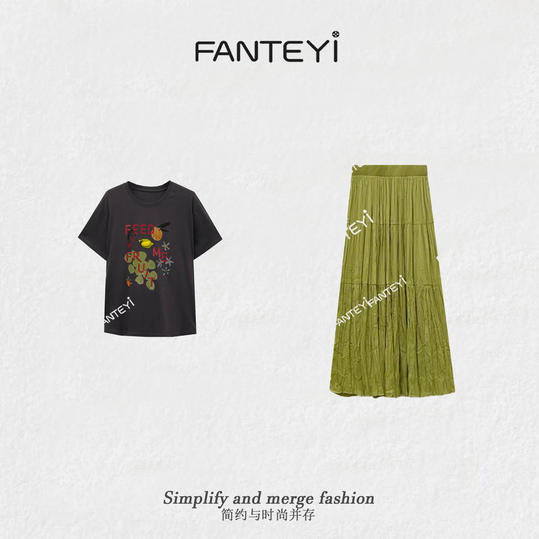 范特依-553夏新款休闲时尚百搭质感气质套装6567