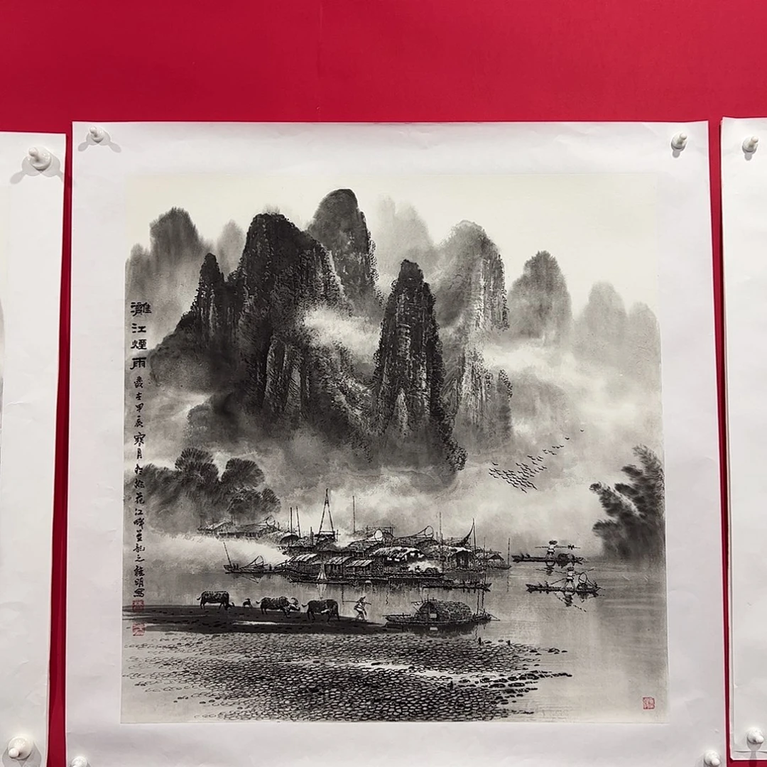 国画风***?莫桂明四尺斗方