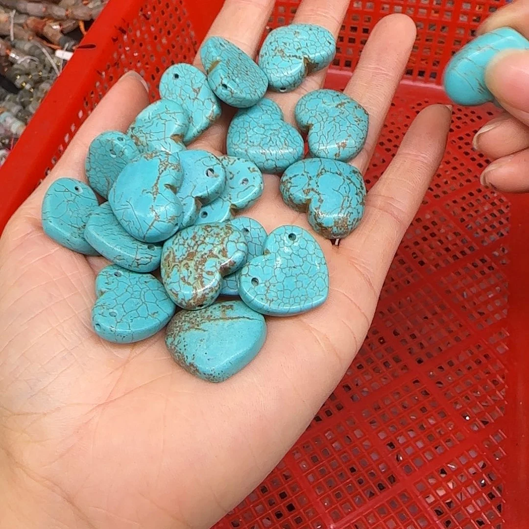 玛瑙/玉髓合金珠宝半成品爱心一个不挑