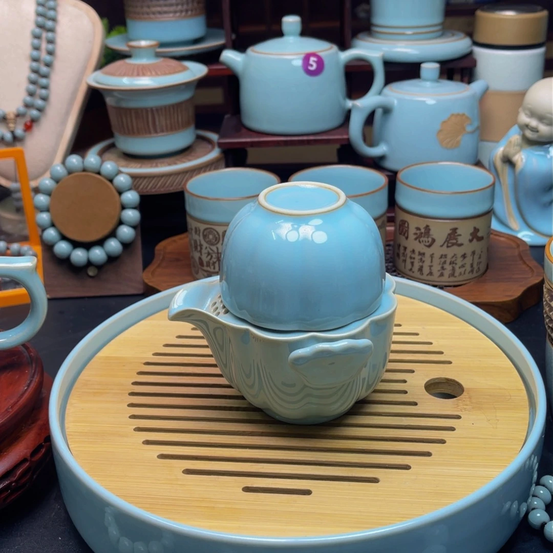 【闪购商品】摆件瓷河南御盏窑，汝瓷专场，正品福利