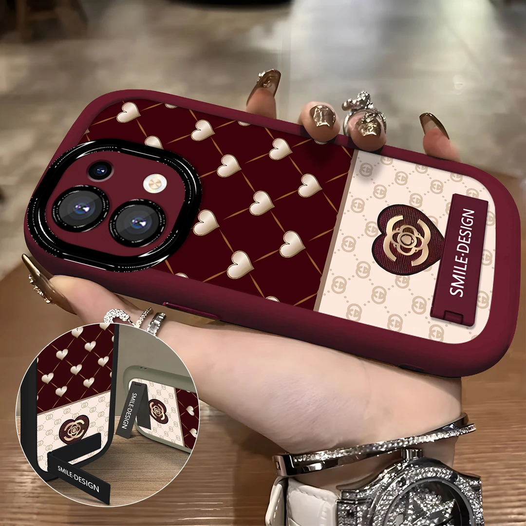 适用于【OPPO】Reno9/Pro新款时尚高级感潮牌爱心防摔手机壳