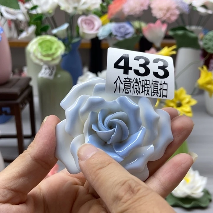 陶瓷手工制作陶瓷花