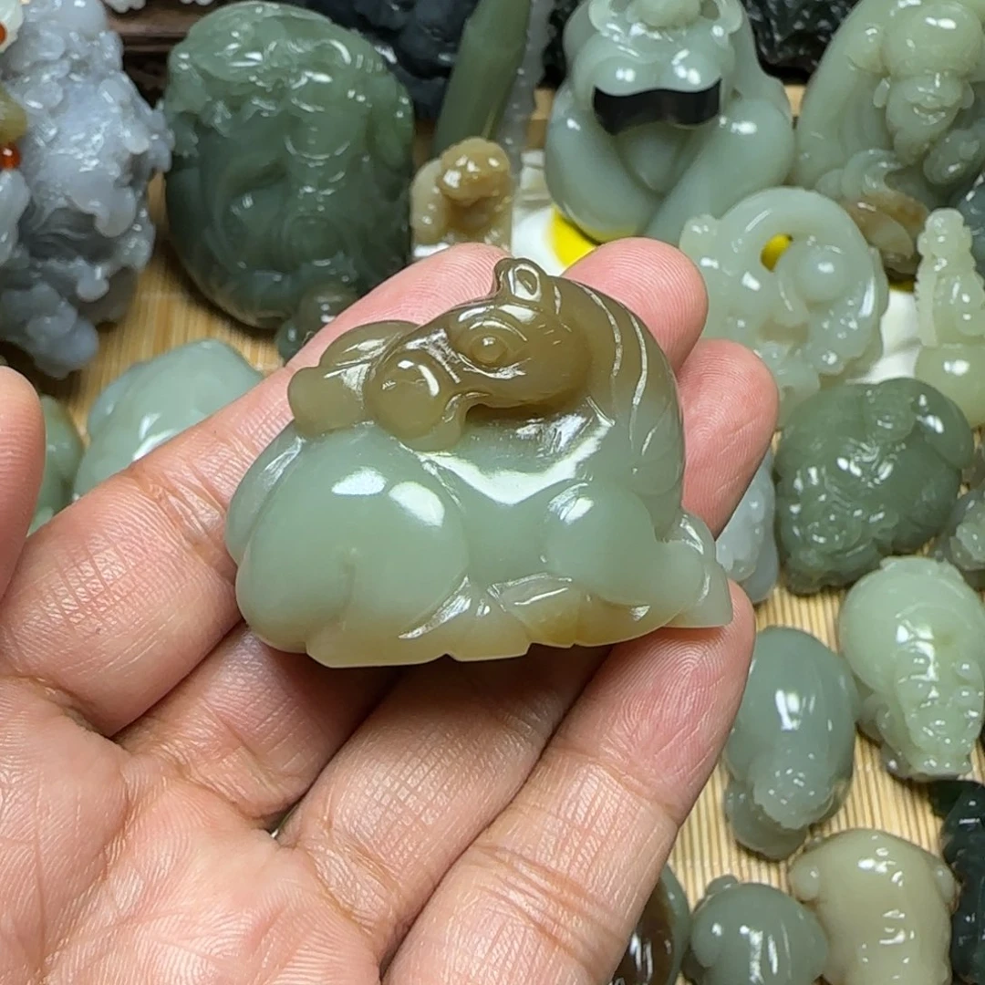 未镶嵌和田玉挂件从**定