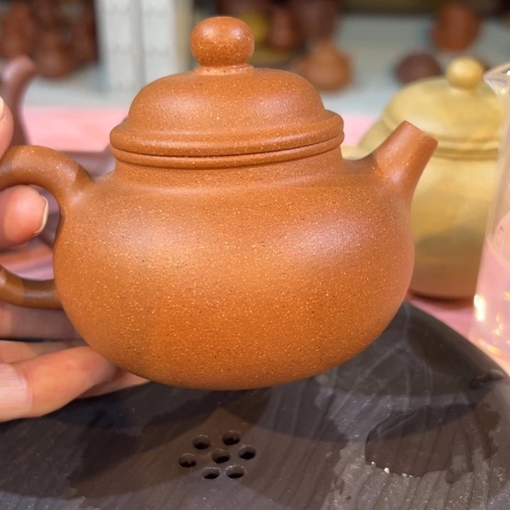 茶案紫砂五彩容天200cc