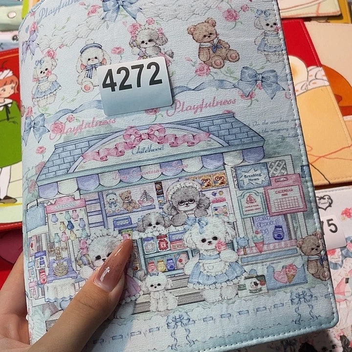 织绣A5活页不带纸4272