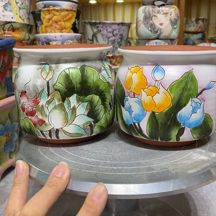 景德镇艺术手绘作品