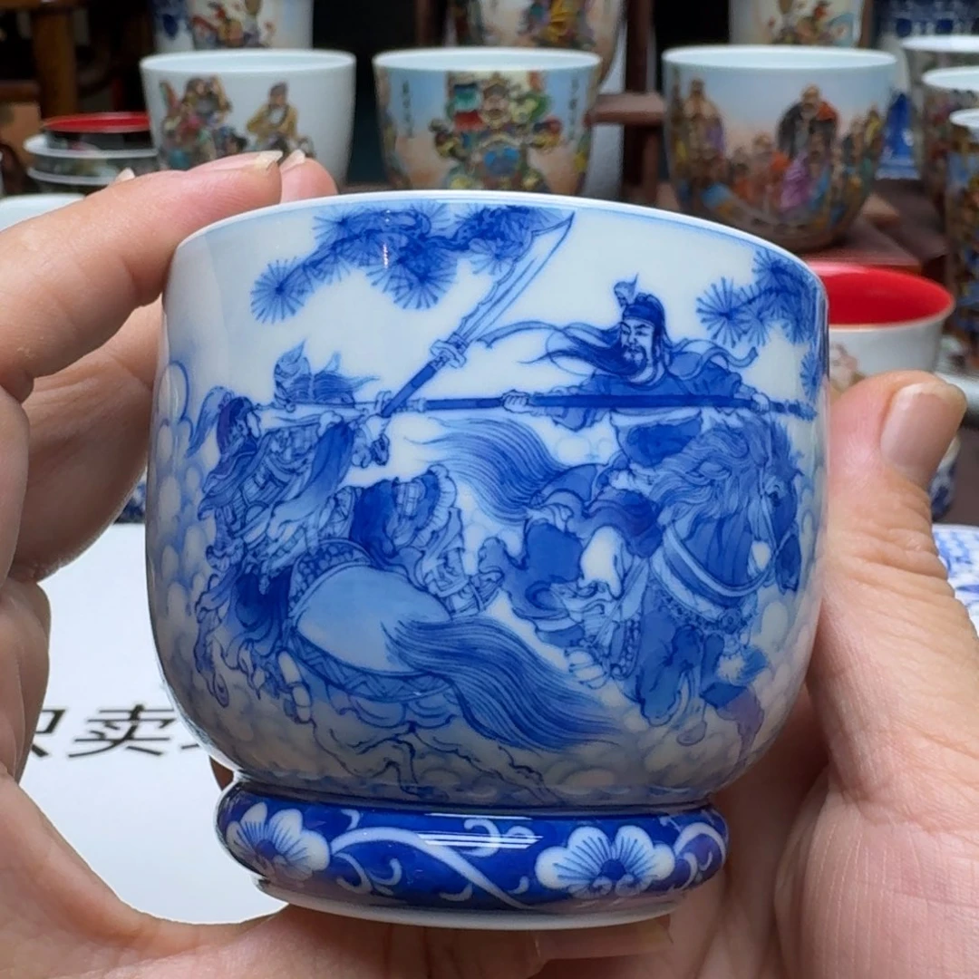 景德镇手工手绘展示