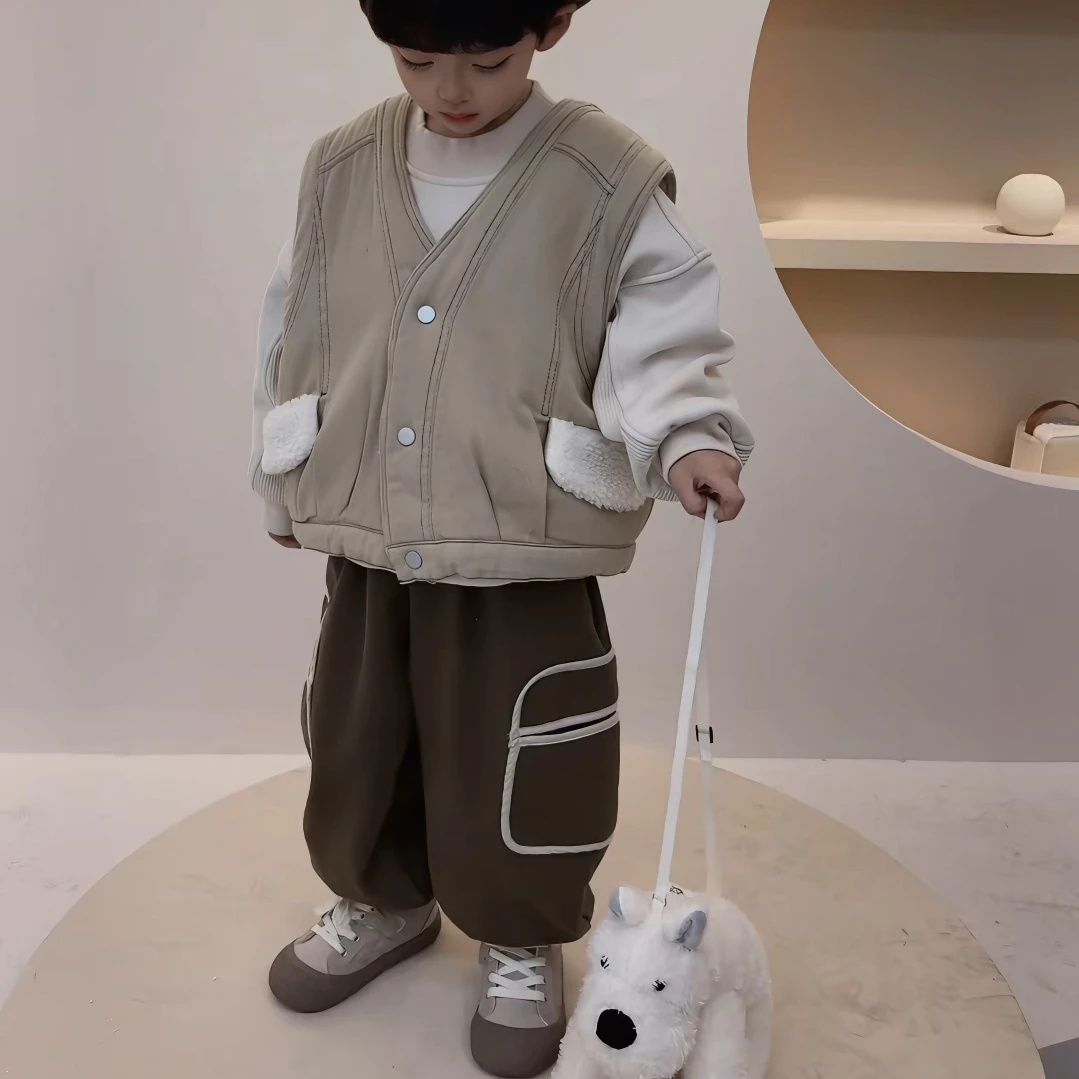 冬季新款韩版潮流休闲加绒裤子JXZ0058-QQQQ