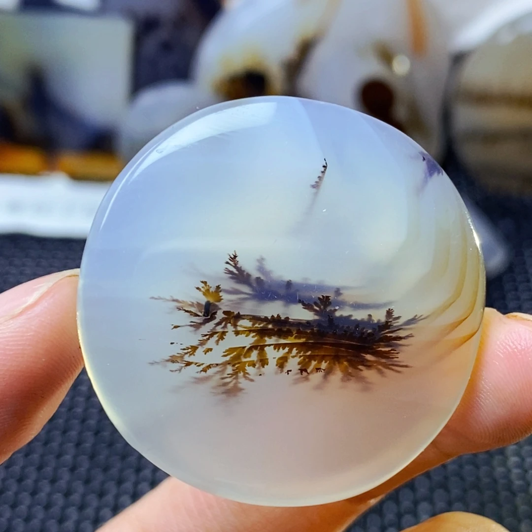 未镶嵌玛瑙/玉髓珠宝半成品