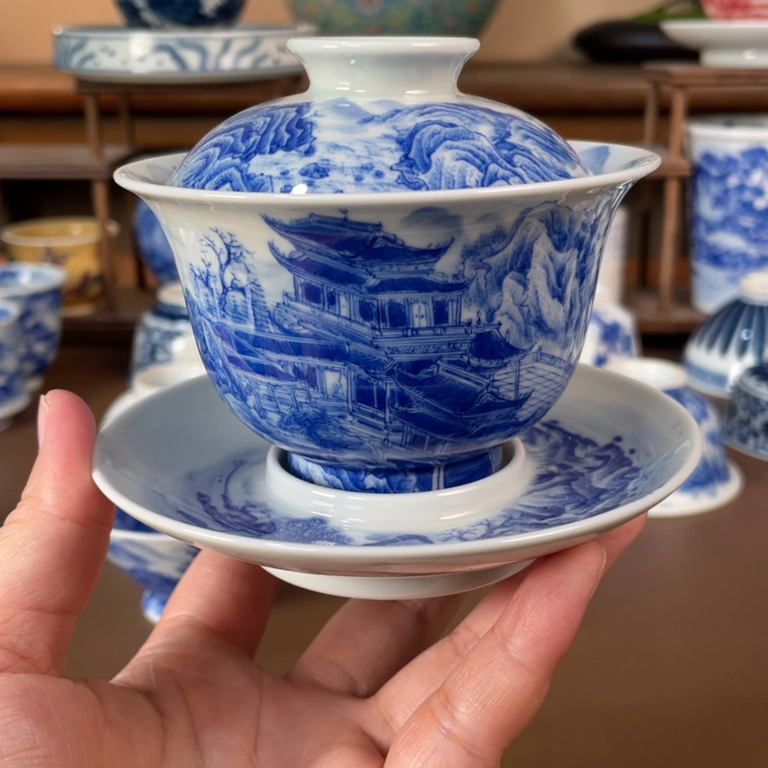 景德镇陶瓷手工手绘