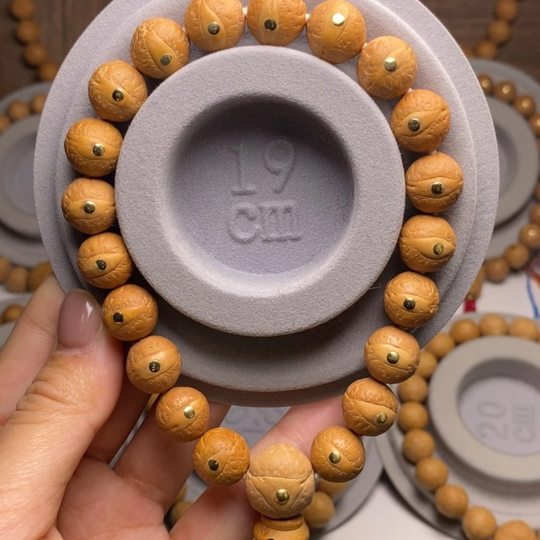 凤眼菩提手串12铜钉手串