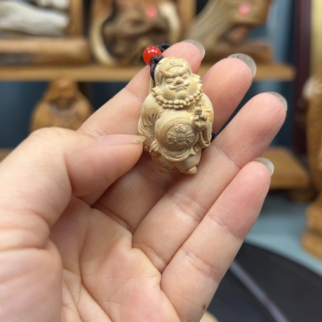 木黄杨木摆件手把件，