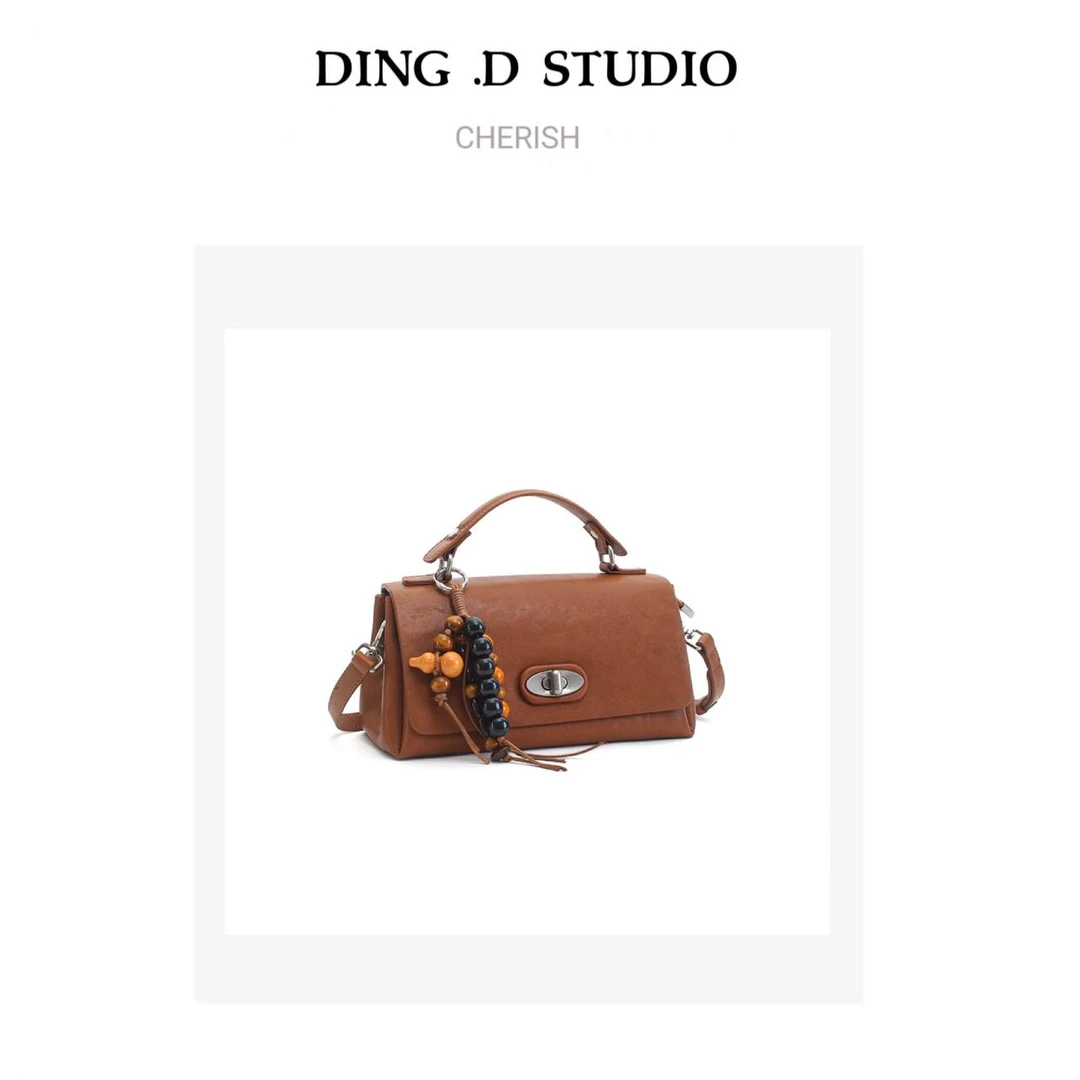 【逍遥】DING.D新品百搭简约单肩休闲时尚气质ins女包24220
