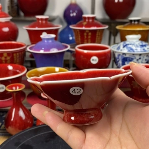 【闪购商品】景德镇名陶坊原矿郎红