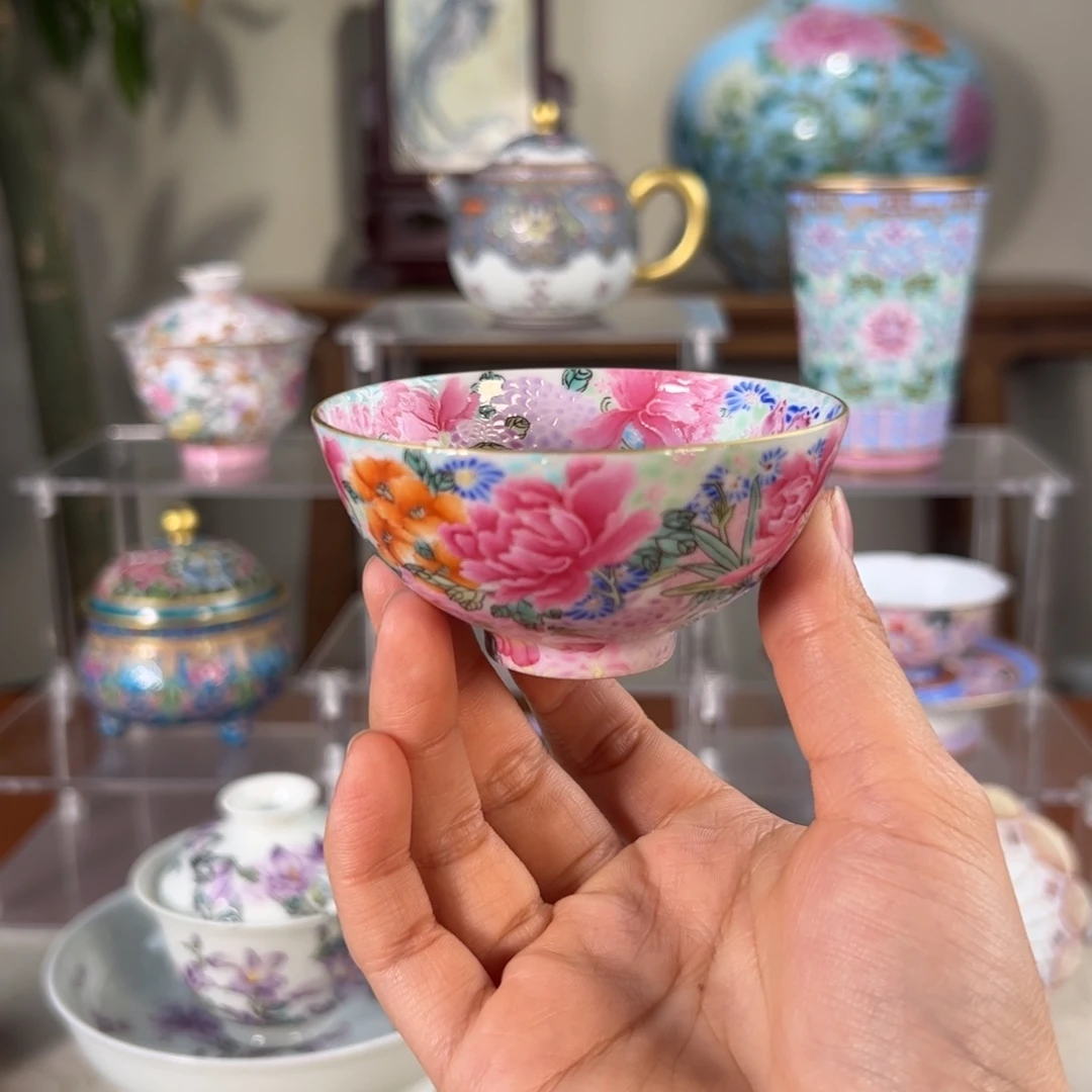 纯手工手绘 高端茶器