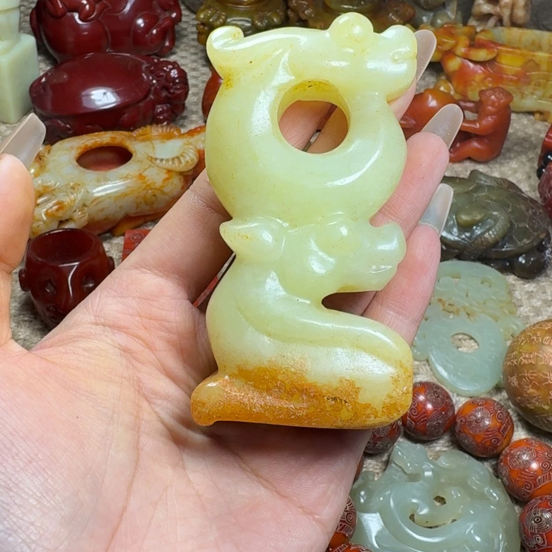 白玉菩提吊坠挂件