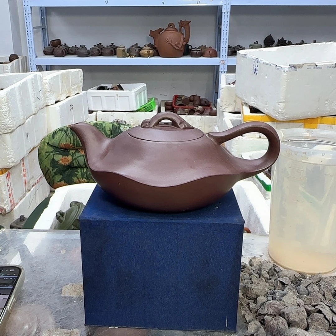 茶壶紫砂宜兴紫砂壶瑕疵处理