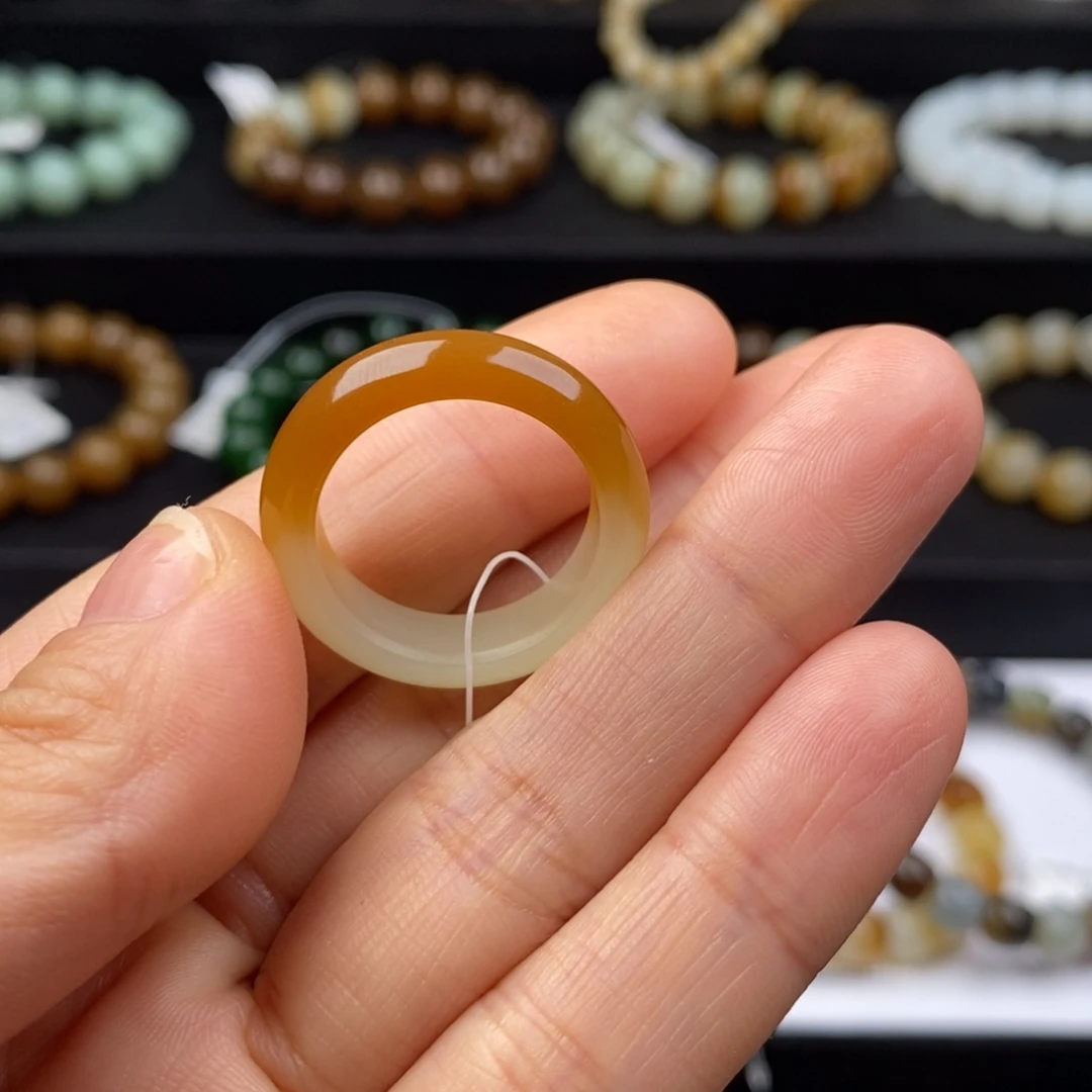 和田玉戒圈未镶嵌集****店