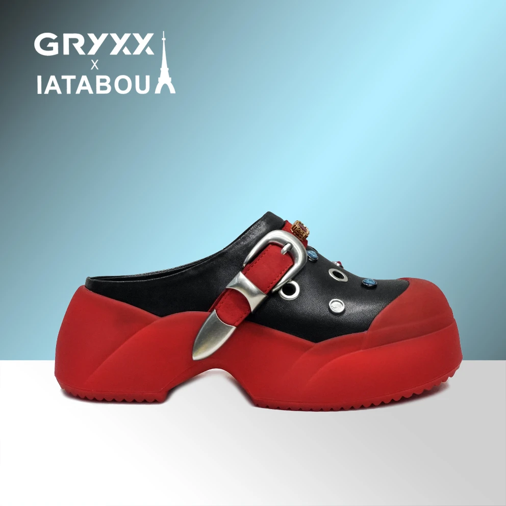 IATABOU联名GX欧洲高端潮牌夏季新品洞洞鞋全CEAG13