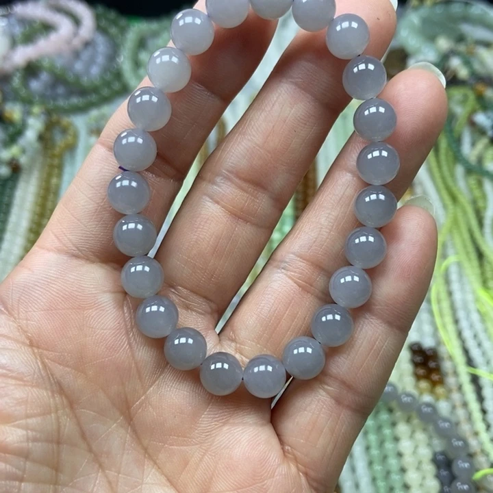 和田玉未镶嵌手链8