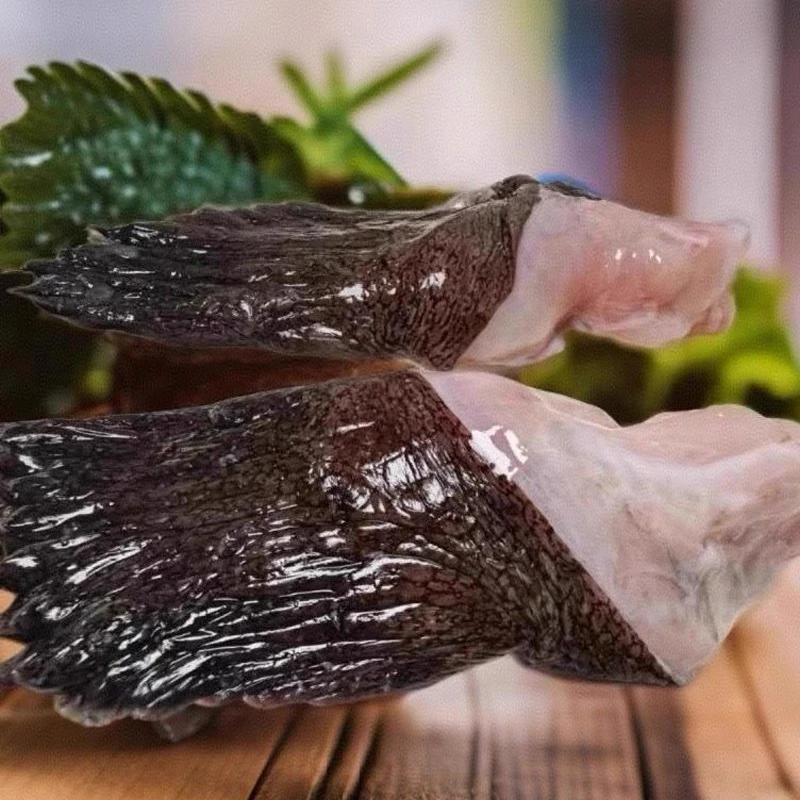 大连新鲜安康鱼鱼鳍 鱼翅 鱼耳 4斤2袋 顺丰包邮