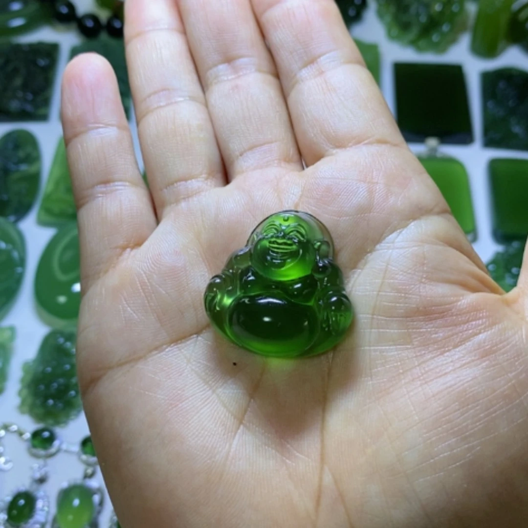 【闪购商品】蛇纹石玉颈饰未镶嵌零**生