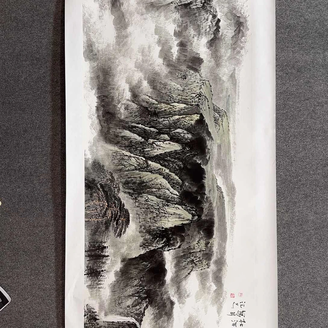国画杜浩老师手绘作品