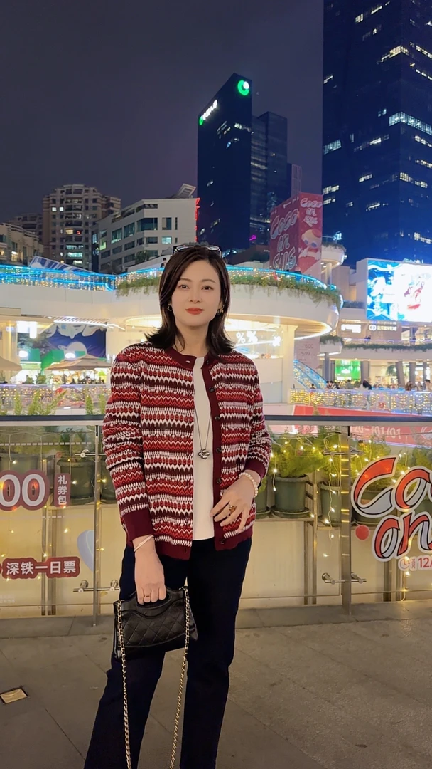 "L*P费尔岛开衫" 重磅提花复古羊毛百搭毛衣