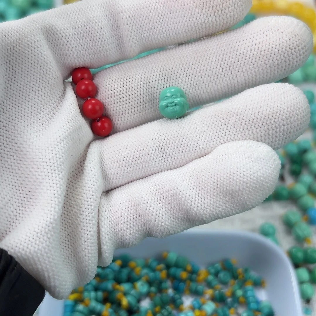 南红玛瑙未镶嵌手链绿松石