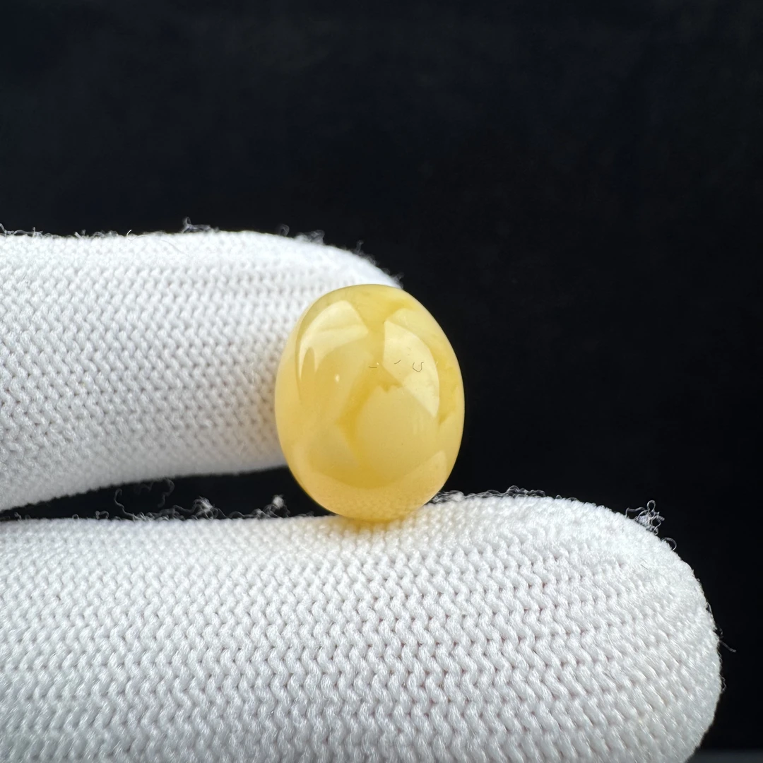 M1766天然原矿蜜蜡 枣珠12*15mm支持复检假一罚十