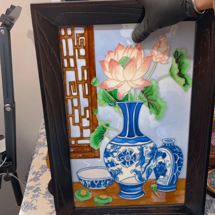 奇***5陶瓷瓷板画艺术作品