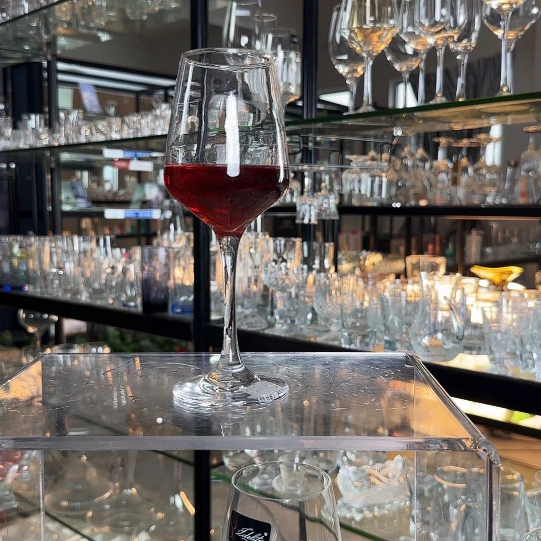 玻璃手柄款2个4034红酒杯