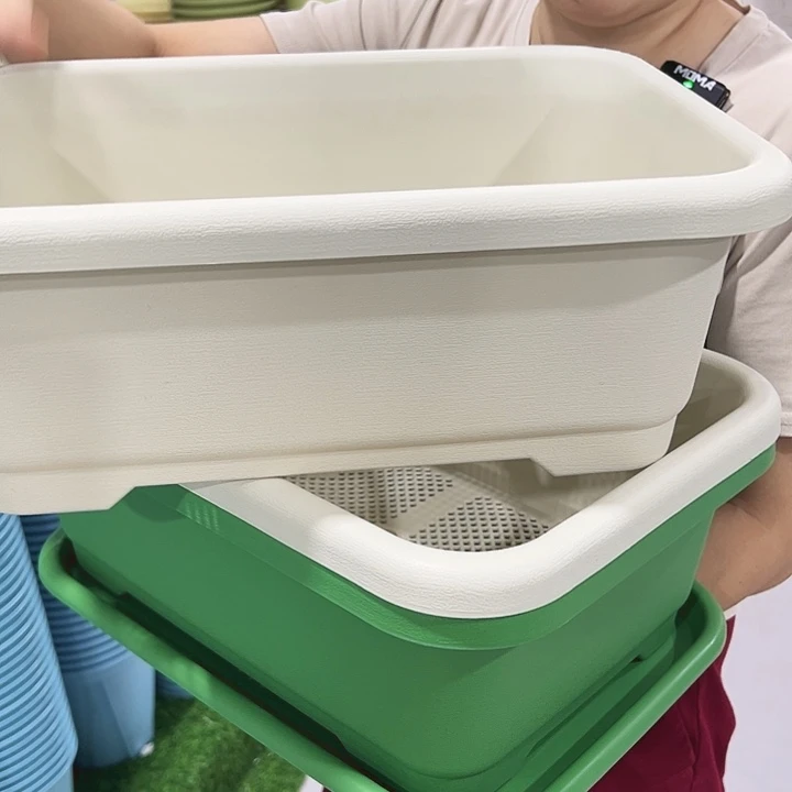 特价方菜盆长38宽28高15带托3只