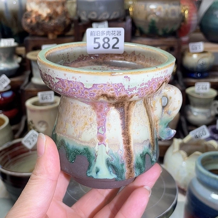 红陶内口径8高度9