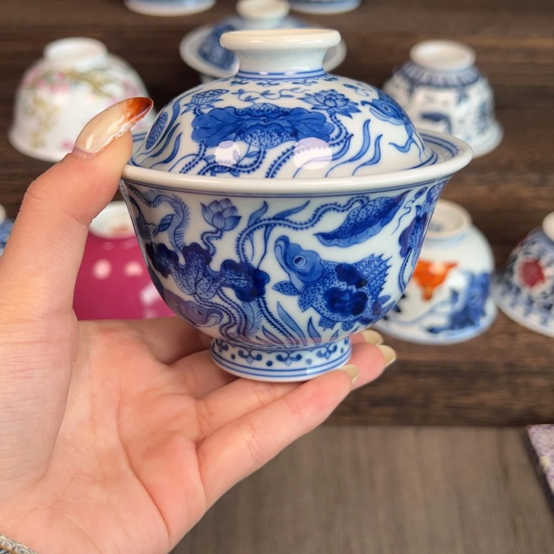 盖碗景德镇陶瓷陶瓷陶瓷陶瓷陶瓷