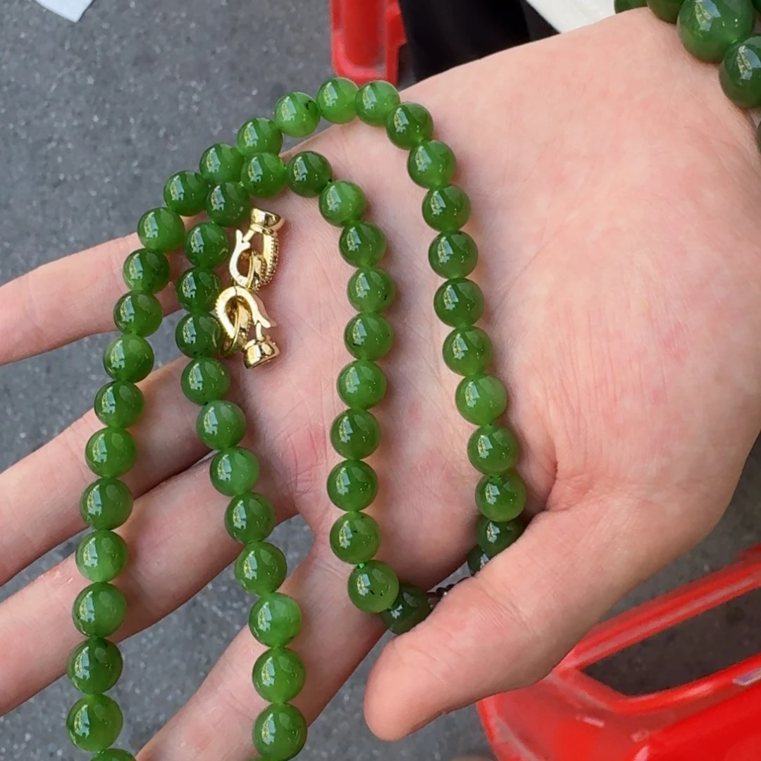 和田玉未镶嵌颈饰多样性发货，拍一发一卡8左右