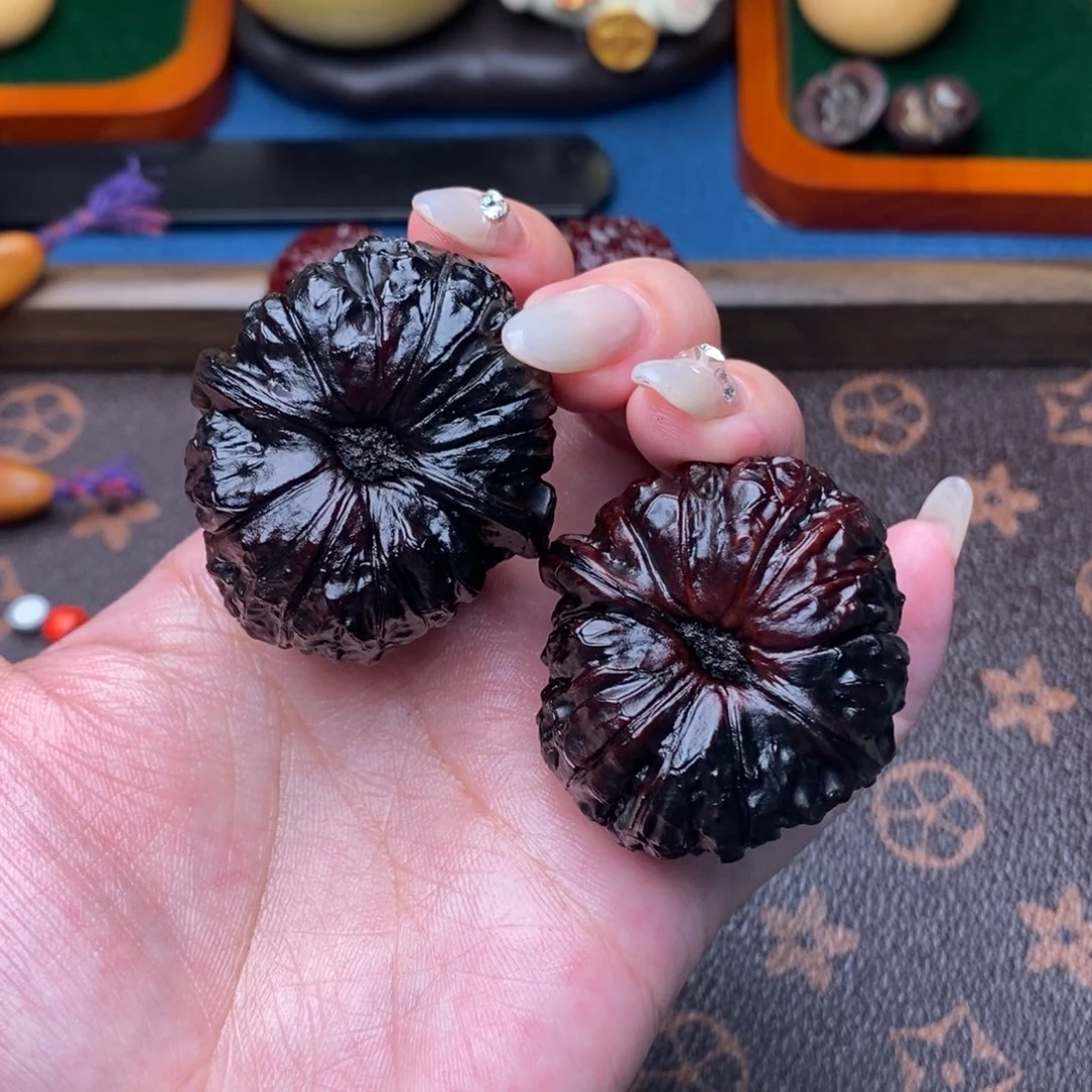 文玩核桃吊坠南瓜墩