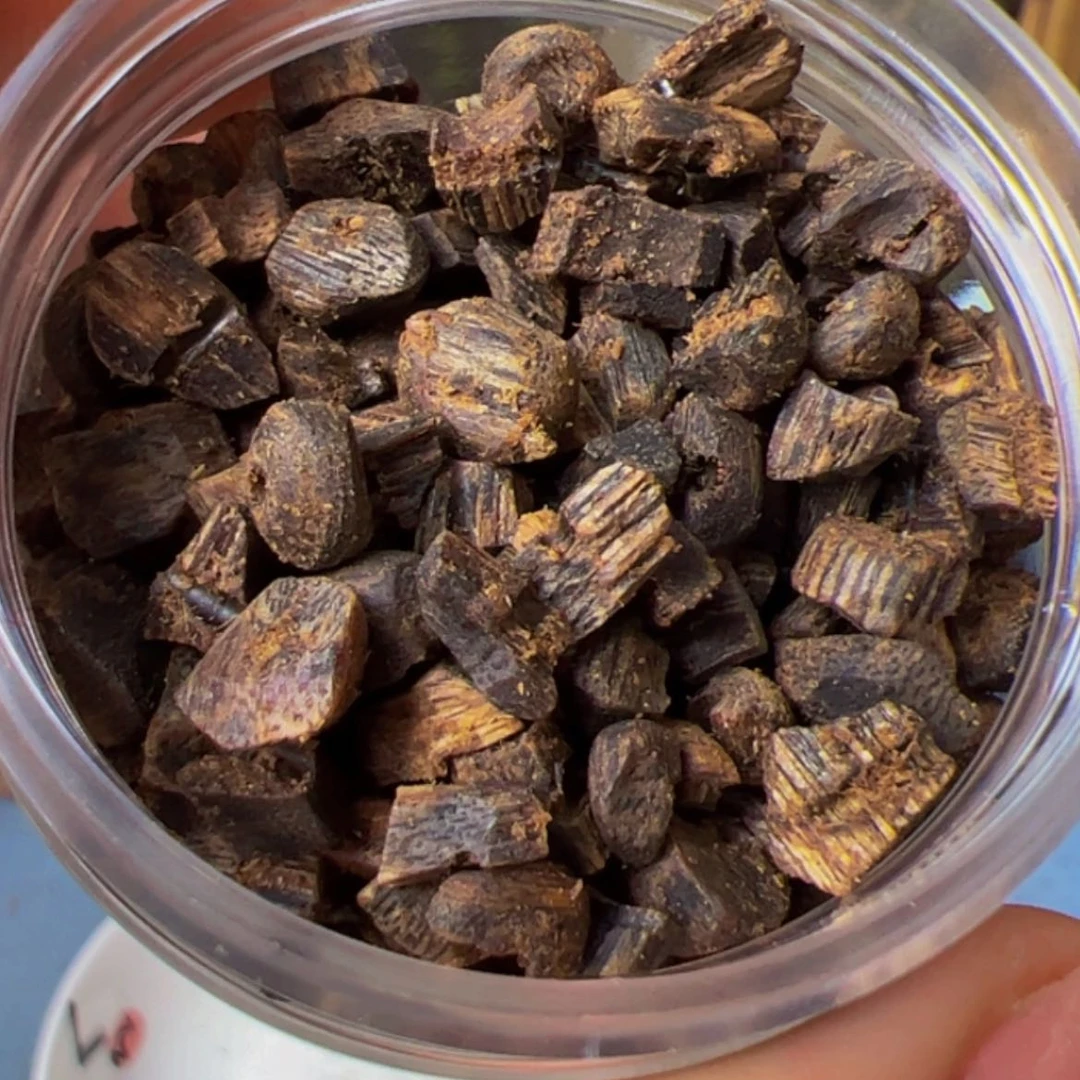 【闪购商品】沉香碎屑沉香奇楠留疤高端车珠老料41克