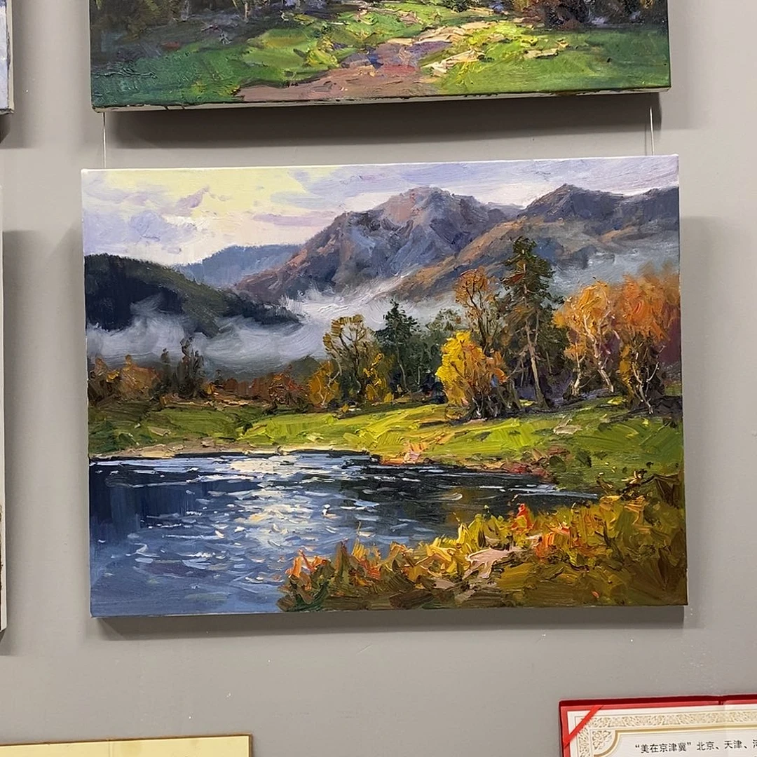 涛***油画画芯尺寸60x80cm