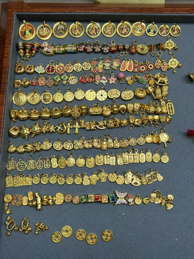 足金999配件大盘图礼物设计（直播KSQ专拍）（多样性发货发其一）