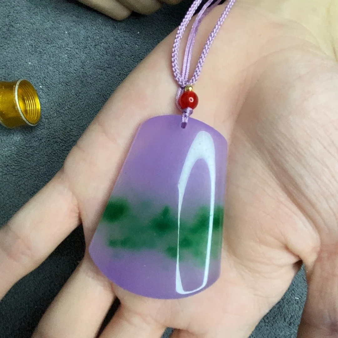 545 缅玉保真精品吊坠