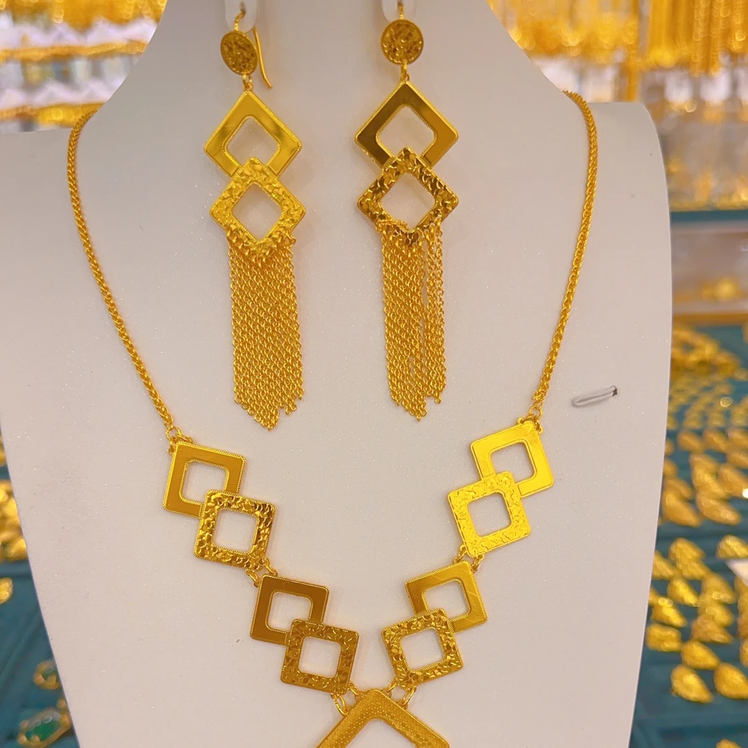 铜合金亚克力耳饰 铜合金耳饰时尚套ئالتۇن پاسۇن يىتو夸张冬季