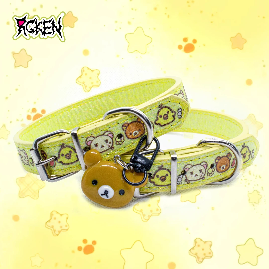 RGKEN如果可能 轻松熊黄色亮闪choker